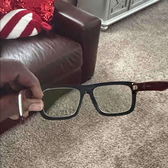 Gucci Black Square Glasses - Picture 3 of 11